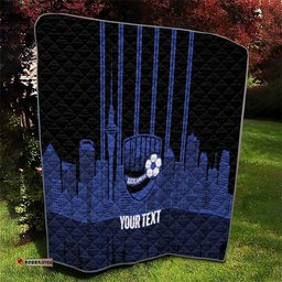 New Zealand Auckland Football Custom Quilt Go City of Sails Est 2025 LT14