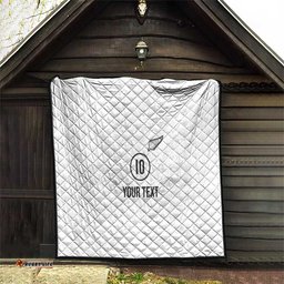 Custom New Zealand Football Quilt The Whites-Sporty T90 Style LT03