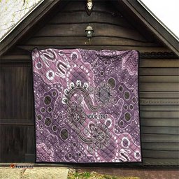 Personalised NAIDOC Week 50 Years Deadly Always Quilt Pink Aboriginal Artwork Dot Painting LT9