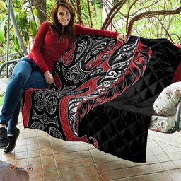 Koru Fern New Zealand Quilt Maori Tribal Pattern LT9