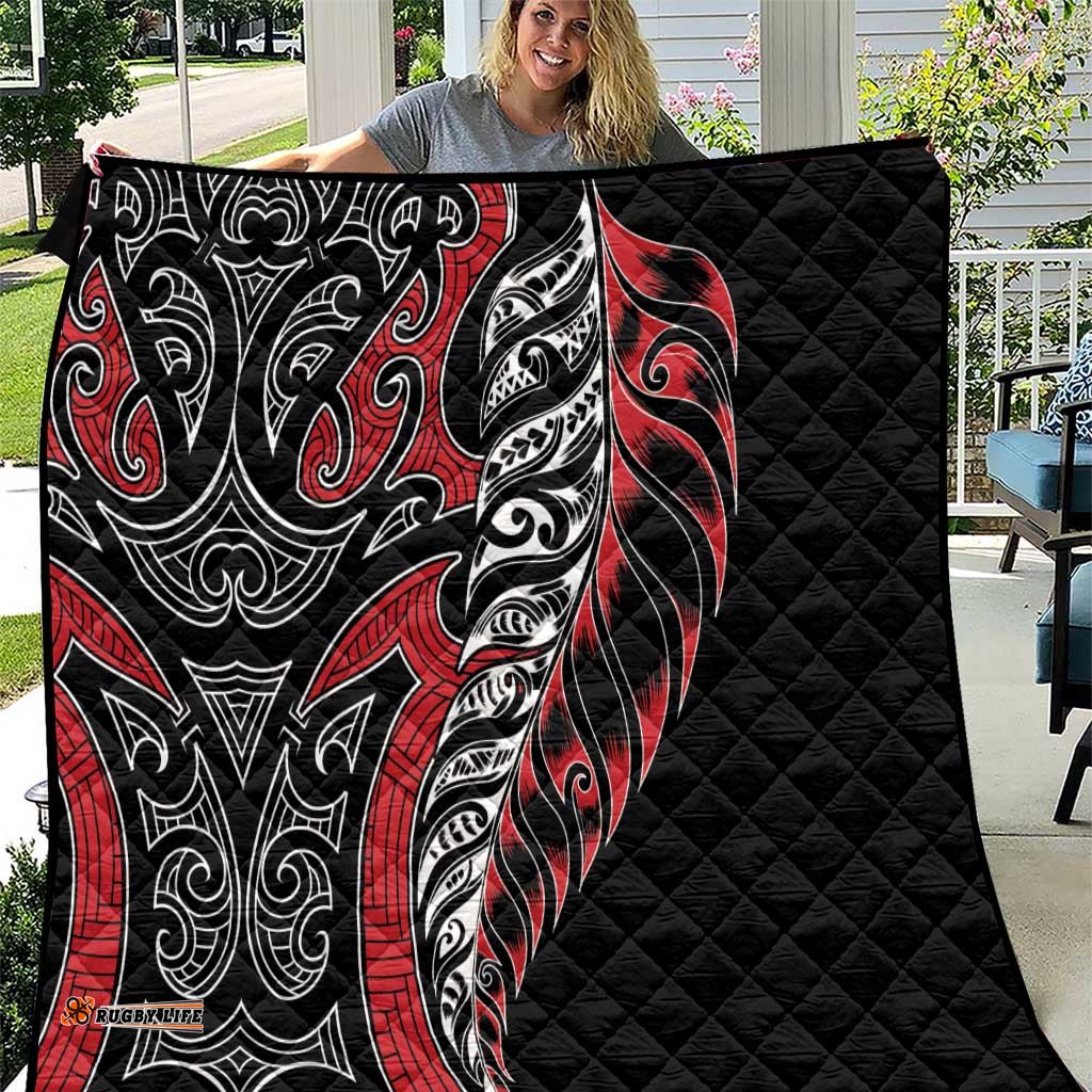 Koru Fern New Zealand Quilt Maori Tribal Pattern LT9