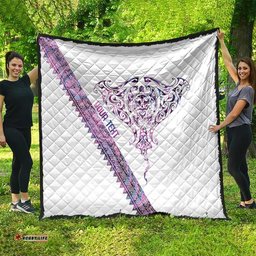 Mawhero Paua shell Kowhaiwhai Taniko Personalised Quilt Manta Ray Shark-Turtle Maori Tribal Style LT9