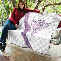 Mawhero Paua shell Kowhaiwhai Taniko Personalised Quilt Manta Ray Shark-Turtle Maori Tribal Style LT9