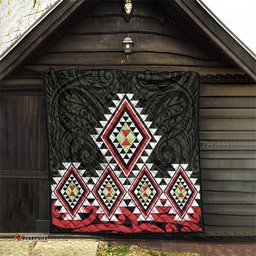 Kia Ora Aotearoa Quilt 2025 Pasifika Maori Taniko Motifs LT14