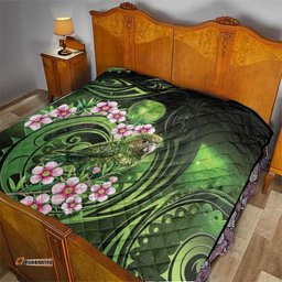 New Zealand Aotearoa Kakapo Quilt Maori Pattern With Manuka Galaxy Style LT05