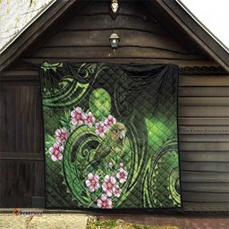 New Zealand Aotearoa Kakapo Quilt Maori Pattern With Manuka Galaxy Style LT05