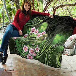 New Zealand Aotearoa Kakapo Quilt Maori Pattern With Manuka Galaxy Style LT05