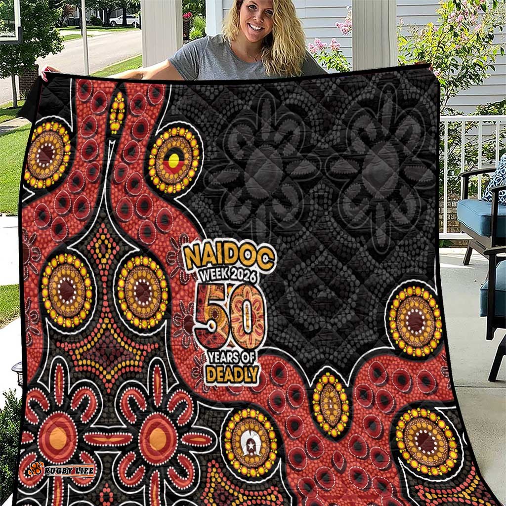 NAIDOC Week 2026 Quilt 50 Years of Deadly Indigenous Pride LT18