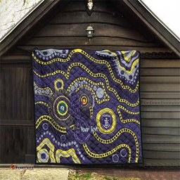 Dockers NAIDOC Week 2026 Personalised Quilt 50 Years of Deadly Aboriginal Art LT14