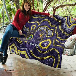 Dockers NAIDOC Week 2026 Personalised Quilt 50 Years of Deadly Aboriginal Art LT14