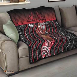 Essendon Go Bombers Quilt Don The Sash DT05