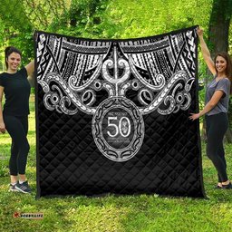 Kia Kaha Te Reo Maori New Zealand Quilt 50th Anniversary Ake Ake Ake LT14