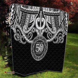 Kia Kaha Te Reo Maori New Zealand Quilt 50th Anniversary Ake Ake Ake LT14