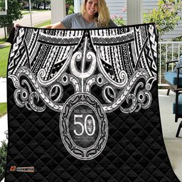 Kia Kaha Te Reo Maori New Zealand Quilt 50th Anniversary Ake Ake Ake LT14