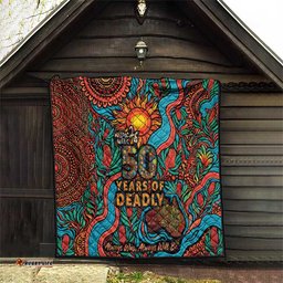 NAIDOC Week 26 Quilt 50 Years of Deadly Aboriginal Motif LT03