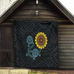 NAIDOC 50 Years of Deadly Quilt Sun Aboriginal Dot Art LT19