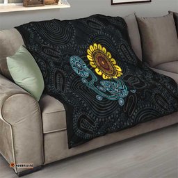 NAIDOC 50 Years of Deadly Quilt Sun Aboriginal Dot Art LT19