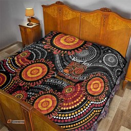 NAIDOC Week 50 Years Deadly Personalised Quilt Aboriginal Art LT14