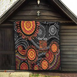 NAIDOC Week 50 Years Deadly Personalised Quilt Aboriginal Art LT14