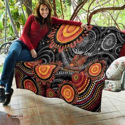 NAIDOC Week 50 Years Deadly Personalised Quilt Aboriginal Art LT14