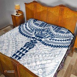 Personalized Geelong Cats Quilt Polynesian Tribal Pattern Heritage Football TS04