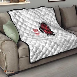 New Zealand Maori Heart Tribal Personalised Quilt Polynesian Patterns LT9