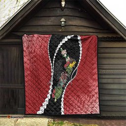 New Zealand Christmas Quilt Flora Map with Birds LT7