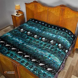 New Zealand Darts Christmas Quilt Merry Xmas Aotearoa Maori Paua Shell LT14