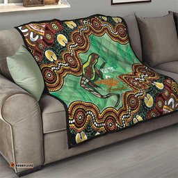 Personalised Australia Goanna NAIDOC Week 2026 Quilt 50 Years of Deadly Aboriginal Art LT14