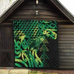 Humpback Whale Matariki New Zealand Quilt NZ Maori Paikea Poutama Luxury Green LT14