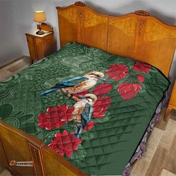 Kokaburra and Waratah Quilt Aboriginal Art LT9
