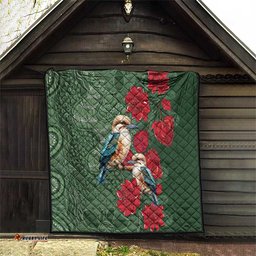 Kokaburra and Waratah Quilt Aboriginal Art LT9