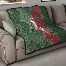 Kokaburra and Waratah Quilt Aboriginal Art LT9