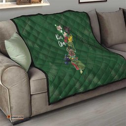 Kia Ora New Zealand Floral Quilt Sage Green LT7