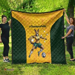 Polkinghorne Australia Matildas Quilt 2024 Thank You Polks LT14