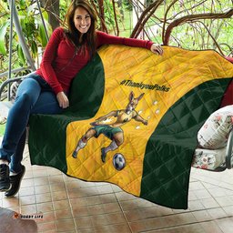 Polkinghorne Australia Matildas Quilt 2024 Thank You Polks LT14