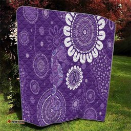 Sea Horse Australia Epilepsy Awareness Quilt LT9