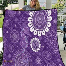 Sea Horse Australia Epilepsy Awareness Quilt LT9