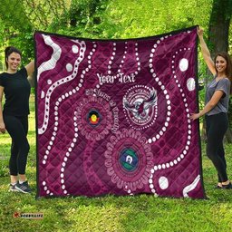 Sea Eagles NAIDOC Week 2026 Personalised Quilt 50 Years of Deadly Aboriginal Art LT14
