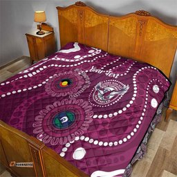 Sea Eagles NAIDOC Week 2026 Personalised Quilt 50 Years of Deadly Aboriginal Art LT14