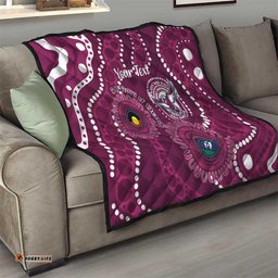 Sea Eagles NAIDOC Week 2026 Personalised Quilt 50 Years of Deadly Aboriginal Art LT14