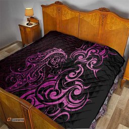Pink Aoteara Horse Racing Quilt NZ Maori Pattern LT14