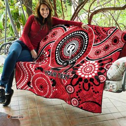 Renegades Cricket Custom Quilt Australian Aboriginal LT9