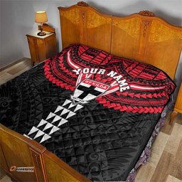 Personalized St Kilda Saints Quilt Polynesian Tribal Pattern Heritage Football TS04