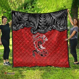 Aotearoa Toitu Te Tiriti Quilt Taniwha Tribal Motifs LT03