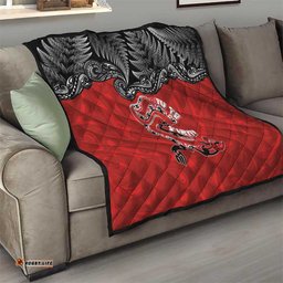Aotearoa Toitu Te Tiriti Quilt Taniwha Tribal Motifs LT03