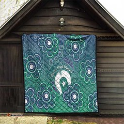 Sea Turtle Torres Strait Islands Quilt Pacific Indigenous Australian Oceanic Dot Art TS04