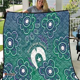 Sea Turtle Torres Strait Islands Quilt Pacific Indigenous Australian Oceanic Dot Art TS04