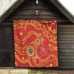Suns NAIDOC Week 2026 Personalised Quilt 50 Years of Deadly Aboriginal Art LT14