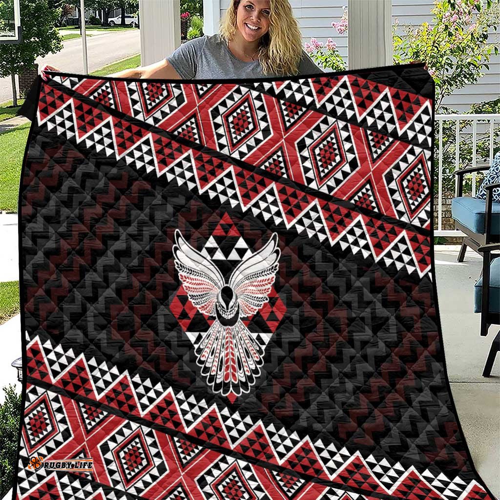 Taniko Aotearoa Quilt Poutama Mix Piwakawaka - Ver02 LT7